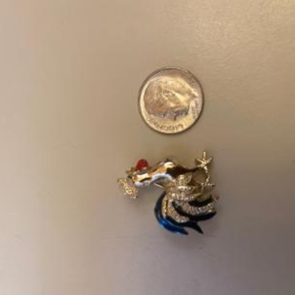 Gerry's Creations Gold Tone Rooster Pin - Picture 5 of 6